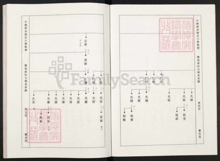 湖南省湘潭市湘潭县锦石乡刘氏藜光堂族谱-中湘碧泉刘氏六修族谱.pdf电子版预览图4