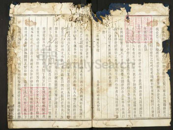 浙江省金华市李氏族谱-南溪李氏宗谱.pdf电子版预览图4