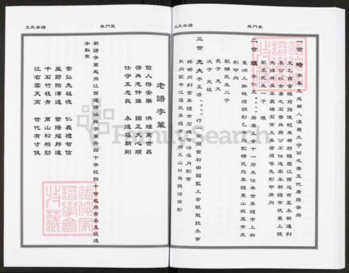 贵州省遵义市赤水市葫市镇文氏雁门堂族谱-文氏宗谱.pdf电子版预览图4