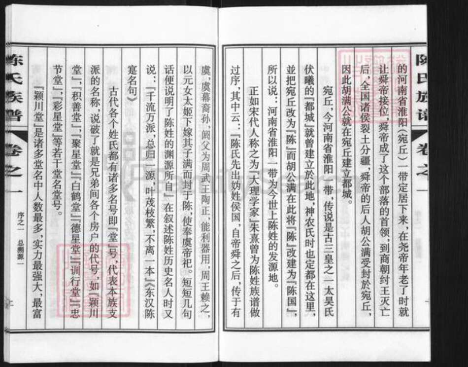 江苏省泰州市姜堰区陈氏颍川堂族谱-陈氏族谱.pdf电子版预览图4