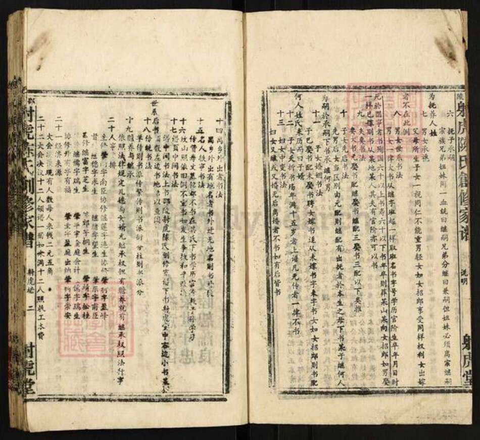 湖南省邵阳市隆回县新田陈氏射虎堂族谱-邵陵射虎陈氏创修家谱.pdf电子版预览图4