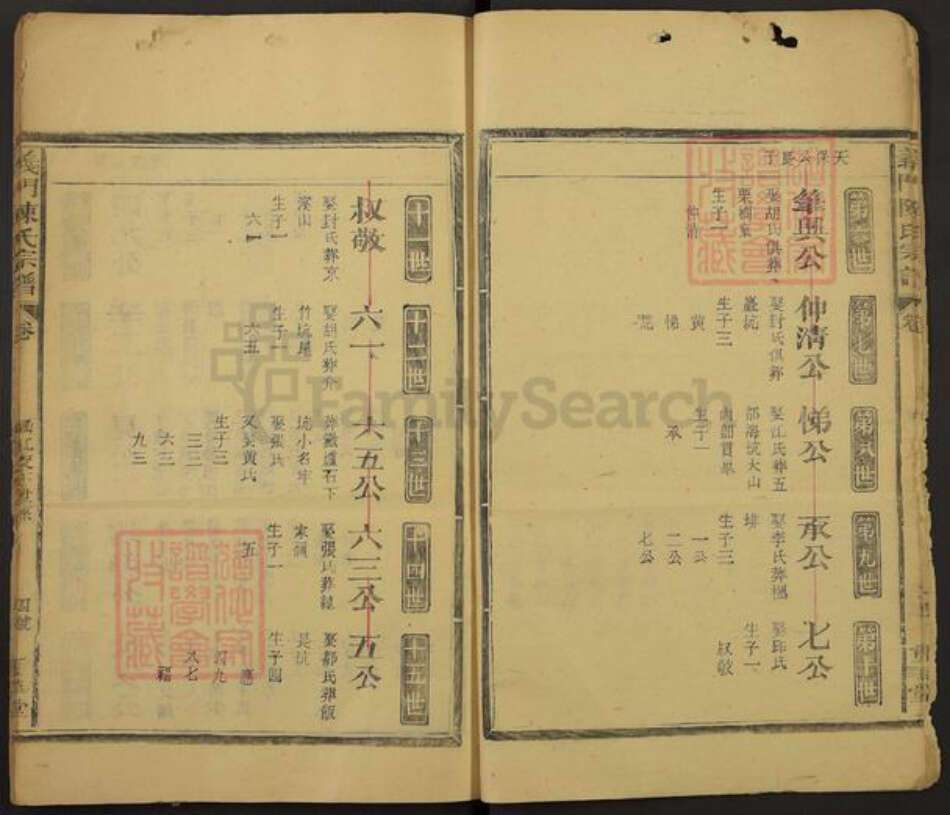 江西省抚州市南丰县白舍镇陈氏重华堂族谱-义门陈氏宗谱.pdf电子版预览图4