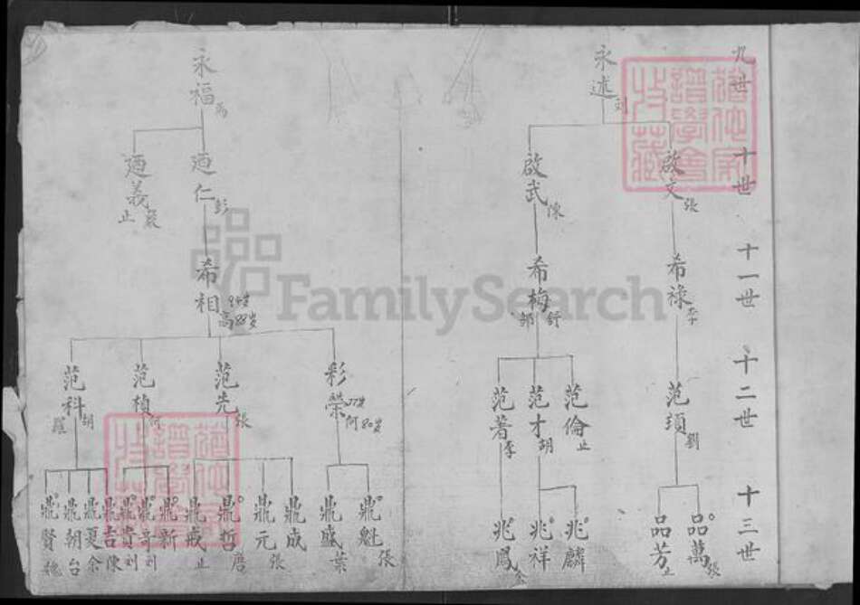 湖北省武汉市新洲区范氏族谱-范氏二十代家谱记.pdf电子版预览图4