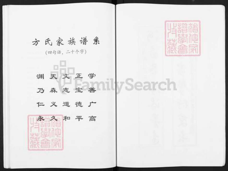 江苏省扬州市邗江区施桥镇方氏崇正堂族谱-施桥方巷方氏家谱.pdf电子版预览图4