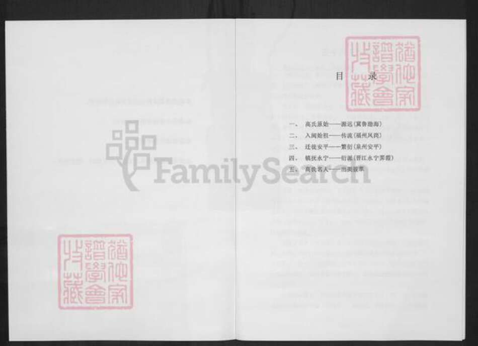 福建省泉州市晋江市安海镇高氏族谱-安平高氏族脉考.pdf电子版预览图4