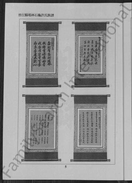 福建许氏族谱-晋江县瑶林石龟许氏族谱.pdf电子版预览图5