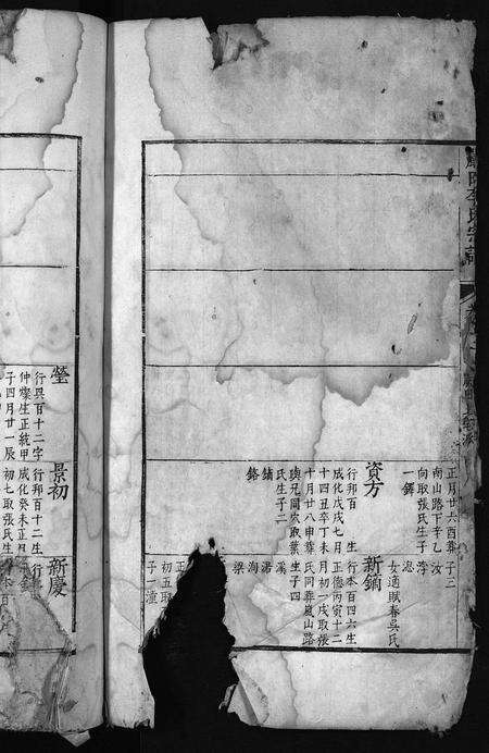 安徽李氏族谱-严田李氏宗谱 [残卷].pdf电子版预览图5