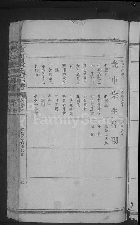 江西张氏族谱-清河张氏宗谱 [残卷].pdf电子版预览图5