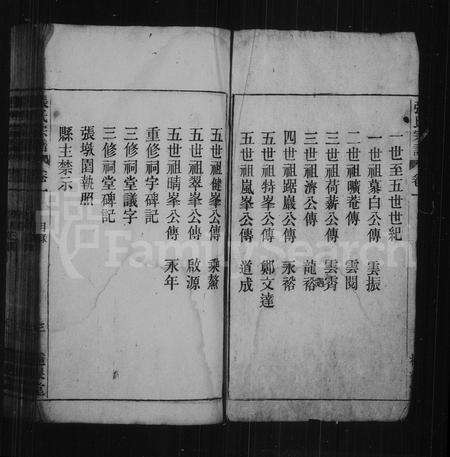 安徽张氏族谱-张氏宗谱 _ [26卷].pdf电子版预览图5