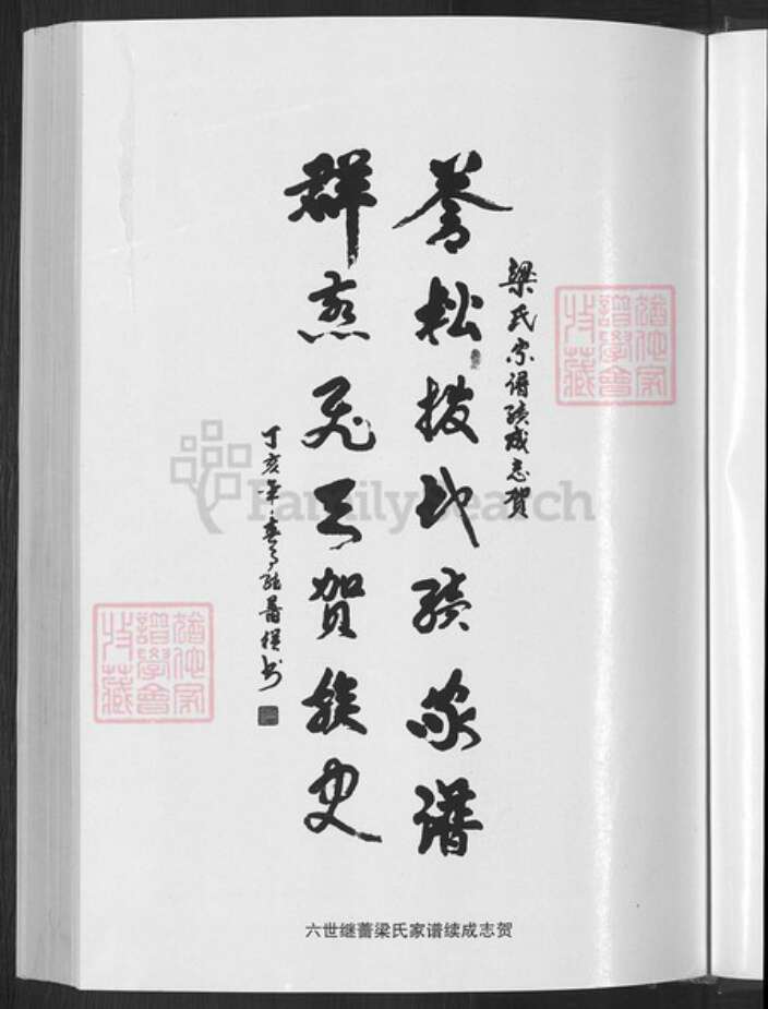 山东省淄博市淄川区梁氏族谱-梁氏家谱.pdf电子版预览图5