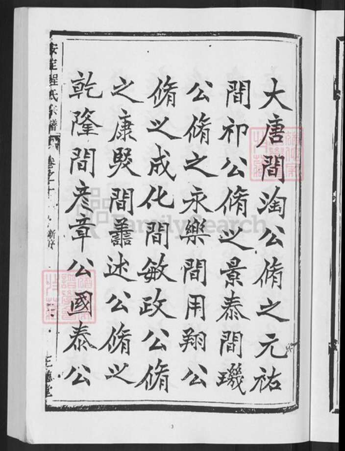 浙江省杭州市淳安县县梓桐镇程氏三德堂族谱-安定程氏宗谱.pdf电子版预览图5