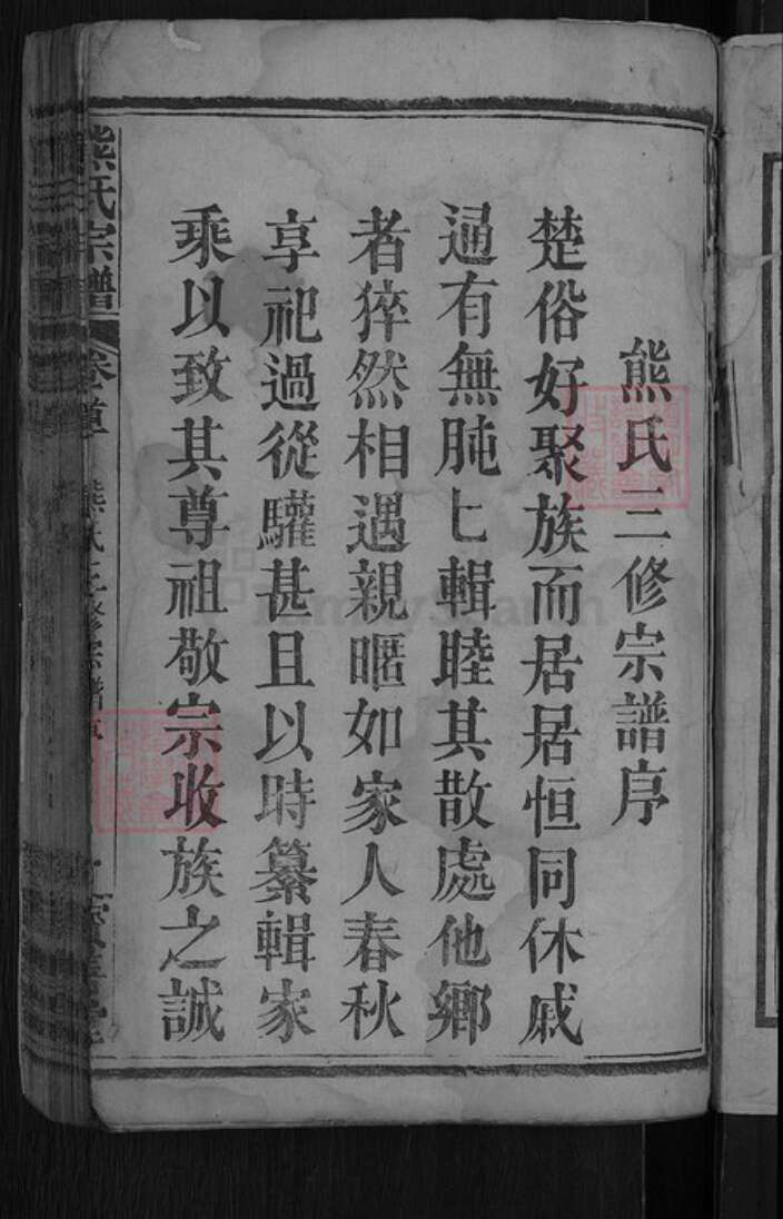 湖北省黄冈市团风县但店镇熊氏宝善堂族谱-熊氏举分宗谱.pdf电子版预览图5