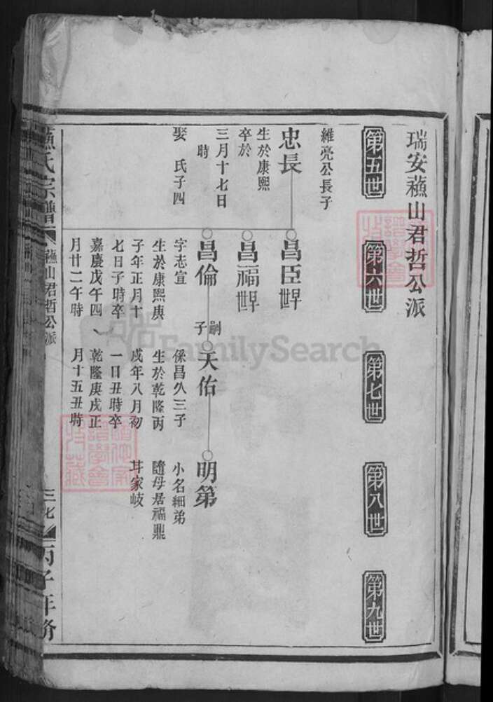 浙江省温州市瑞安市苏氏就正堂族谱-苏氏宗谱.pdf电子版预览图5