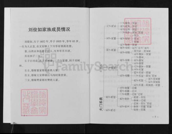 陕西省渭南市蒲城县刘氏族谱-白家原村刘姓族谱.pdf电子版预览图5