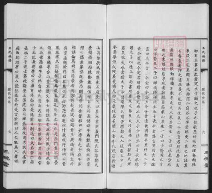 山西省太原市王氏三槐堂族谱-王氏族谱.pdf电子版预览图5