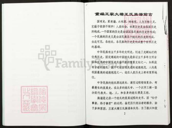 重庆市长寿区双龙镇王氏族谱-王氏族谱.pdf电子版预览图5