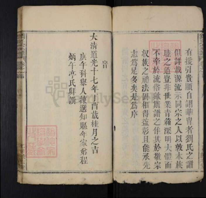 湖北省黄冈市罗田县刘氏敦本堂族谱-刘氏宗谱.pdf电子版预览图5