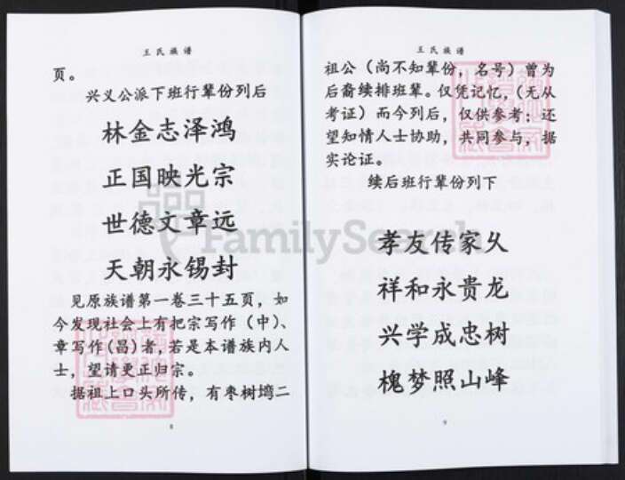 重庆市渝北区王氏袭槐堂族谱-王氏族谱.pdf电子版预览图5