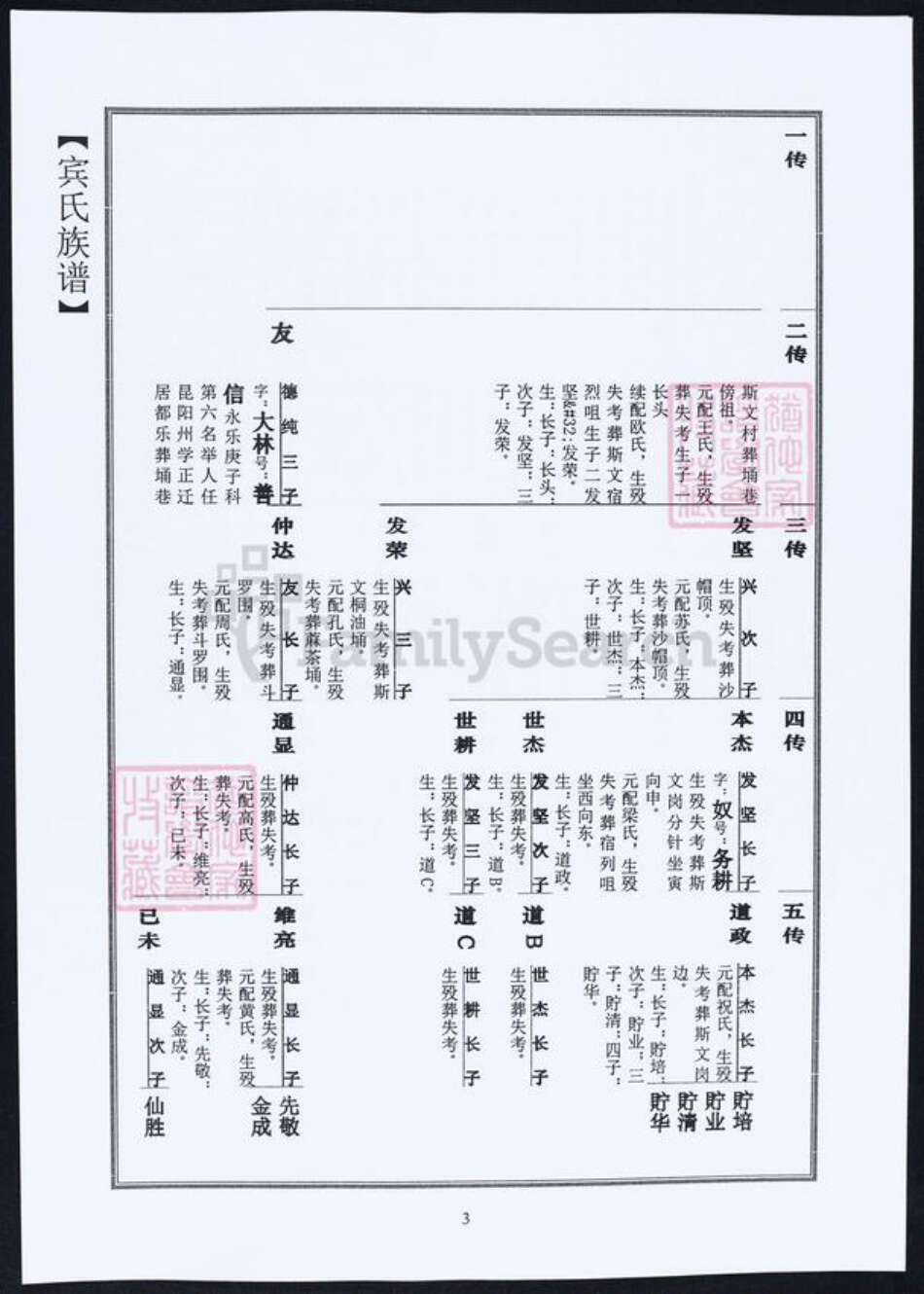 江苏省宾氏族谱-宾氏家谱.pdf电子版预览图5