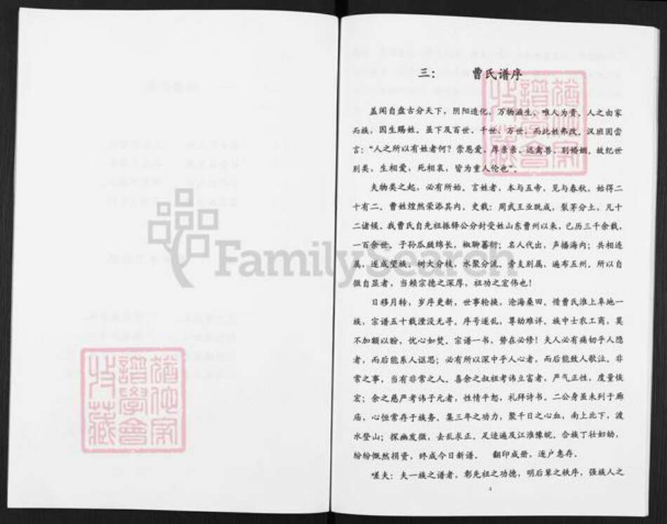 安徽省阜阳市阜南县新村镇曹氏族谱-曹氏宗谱.pdf电子版预览图5