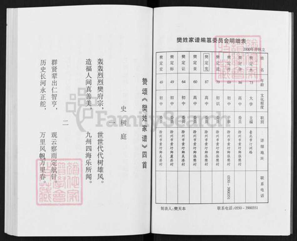 安徽省滁州市樊氏南阳堂族谱-樊姓家谱.pdf电子版预览图5