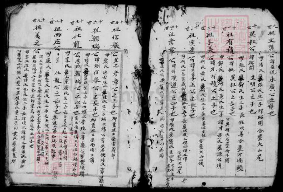 广东省广州市冯氏族谱-冯氏族谱 : 庄头房.pdf电子版预览图5