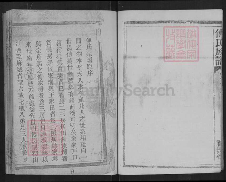 湖北省孝感市大悟县高店乡傅氏福临堂族谱-傅氏族谱.pdf电子版预览图5