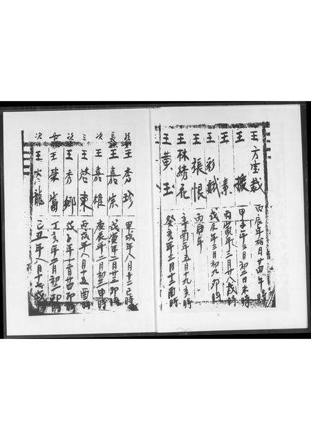 福建王氏族谱-王氏生年月日 干造.pdf电子版预览图5