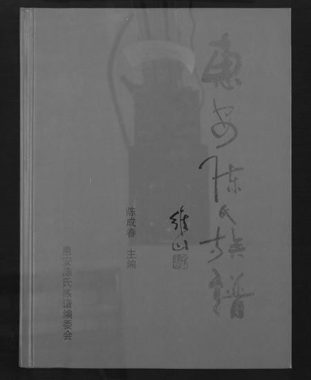 福建陈氏-惠安陈氏族谱.pdf电子版缩略图