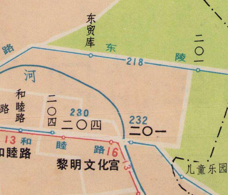 1989年《沈阳交通导游图》预览图3