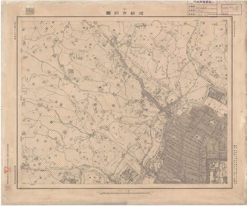1948年《成都市郊图》预览图3
