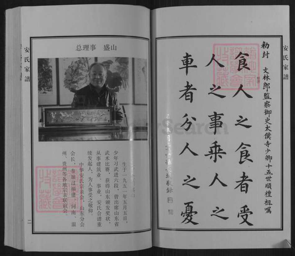 山东省滨州市邹平市临池镇安氏族谱-于陵安氏家谱.pdf电子版预览图3