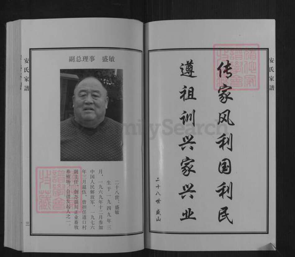 山东省滨州市邹平市临池镇安氏族谱-于陵安氏家谱.pdf电子版预览图4