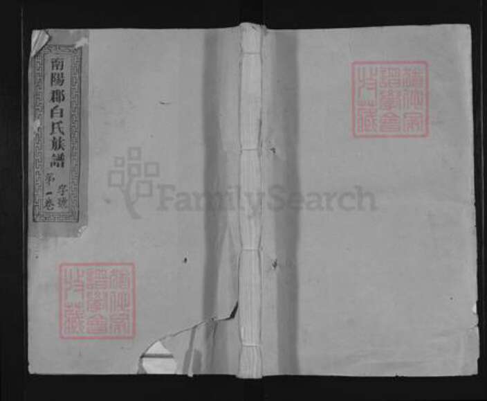 江西省抚州市南丰县紫霄镇白氏族谱-南阳郡白氏族谱.pdf电子版缩略图