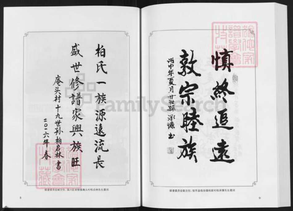 山东省济南市章丘区柏氏族谱-山东章东柏氏族谱.pdf电子版预览图5