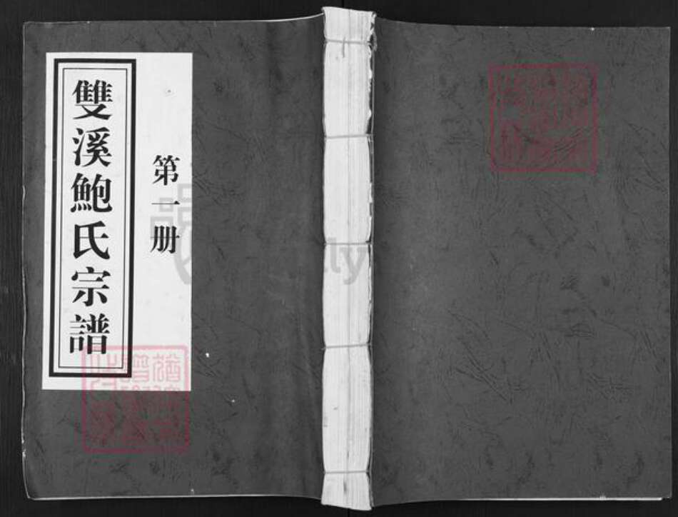 浙江省金华市浦江县岩头镇鲍氏族谱-双溪鲍氏宗谱.pdf电子版缩略图