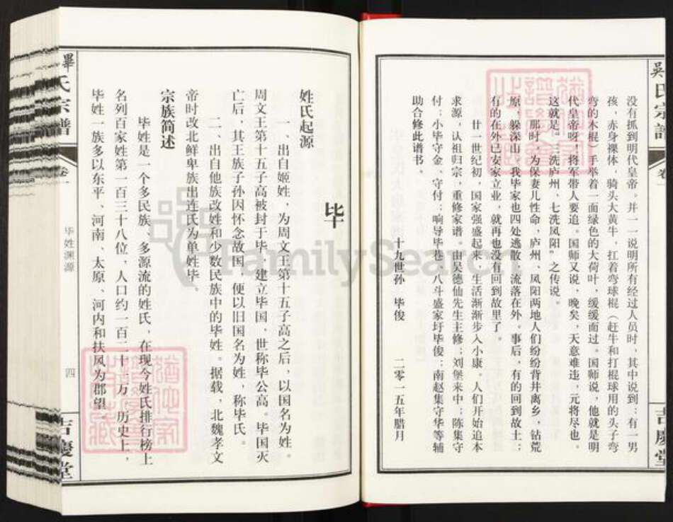安徽省合肥市庐江县泥河镇毕氏吉庆堂族谱-毕吴氏宗谱.pdf电子版预览图3
