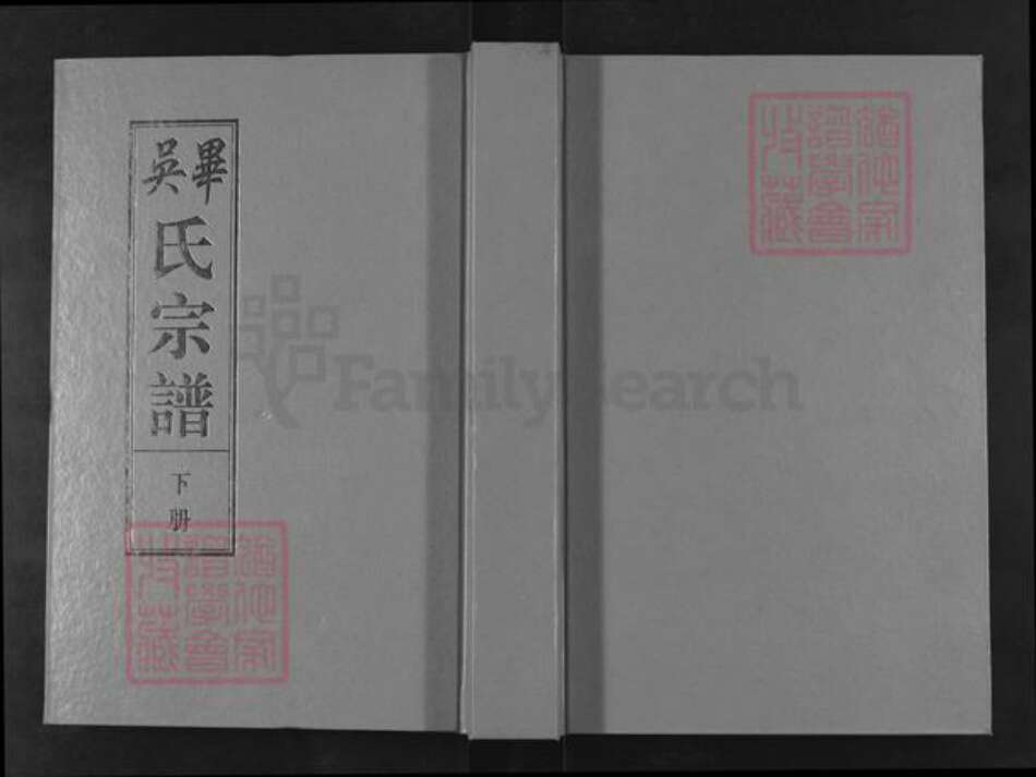 安徽省合肥市毕氏吉庆堂族谱-毕吴氏宗谱.pdf电子版缩略图