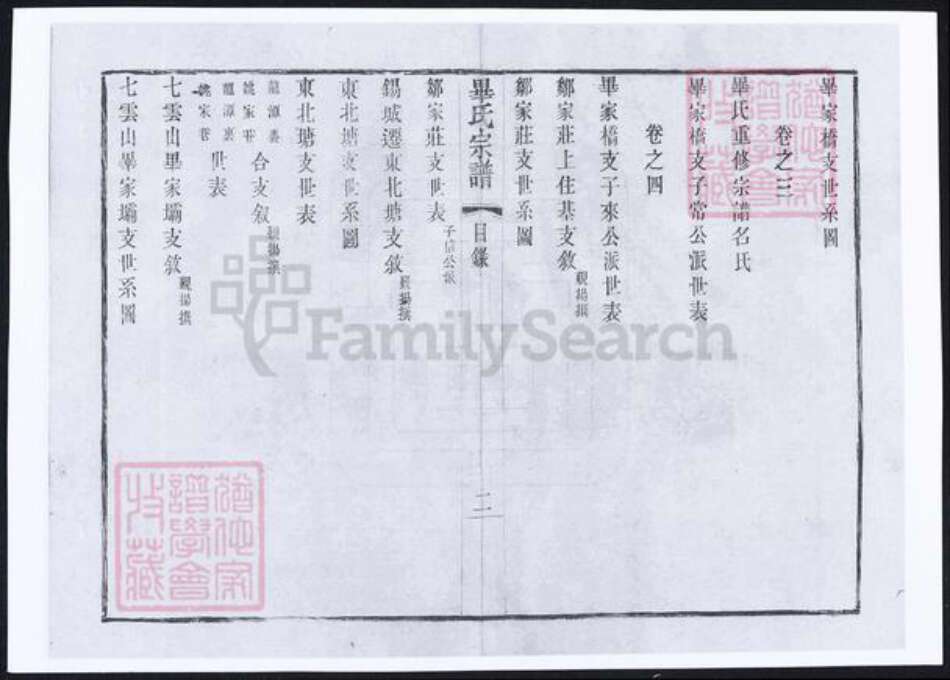 江苏省无锡市毕氏族谱-锡山毕氏重修宗谱.pdf电子版预览图3