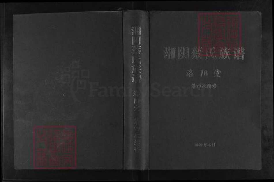 湖南省岳阳市湘阴县蔡氏洛阳堂族谱-湘阴蔡氏族谱.pdf电子版缩略图