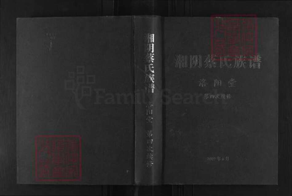 湖南省岳阳市湘阴县文星镇蔡氏洛阳堂族谱-湘阴蔡氏族谱.pdf电子版缩略图