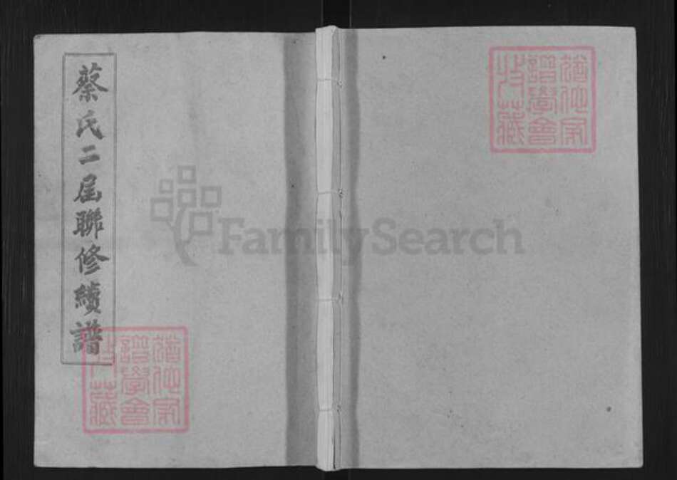 江西省赣州市大余县新城镇蔡氏济阳堂族谱-蔡氏二届联修续谱.pdf电子版缩略图