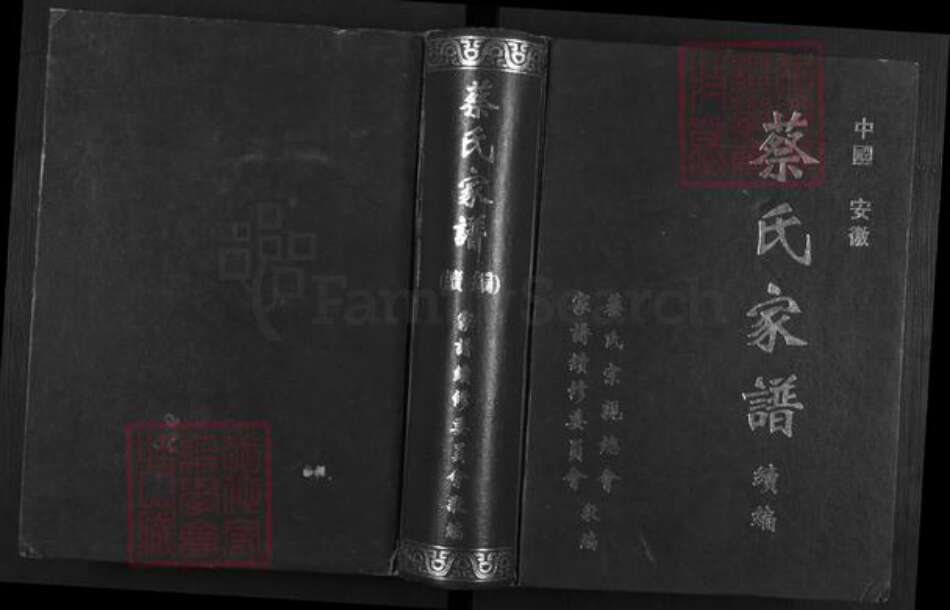 安徽省合肥市蔡氏族谱-蔡氏家谱.续编.pdf电子版缩略图