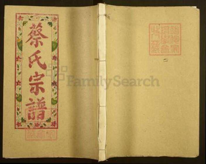 江西省九江市德安县聂桥镇蔡氏孺慕堂族谱-蔡氏九修宗谱.pdf电子版缩略图