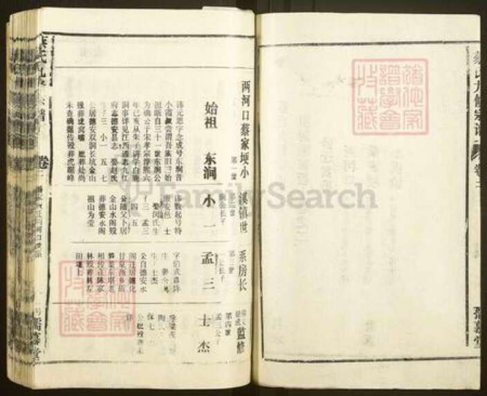 江西省九江市德安县聂桥镇蔡氏孺慕堂族谱-蔡氏九修宗谱.pdf电子版预览图2