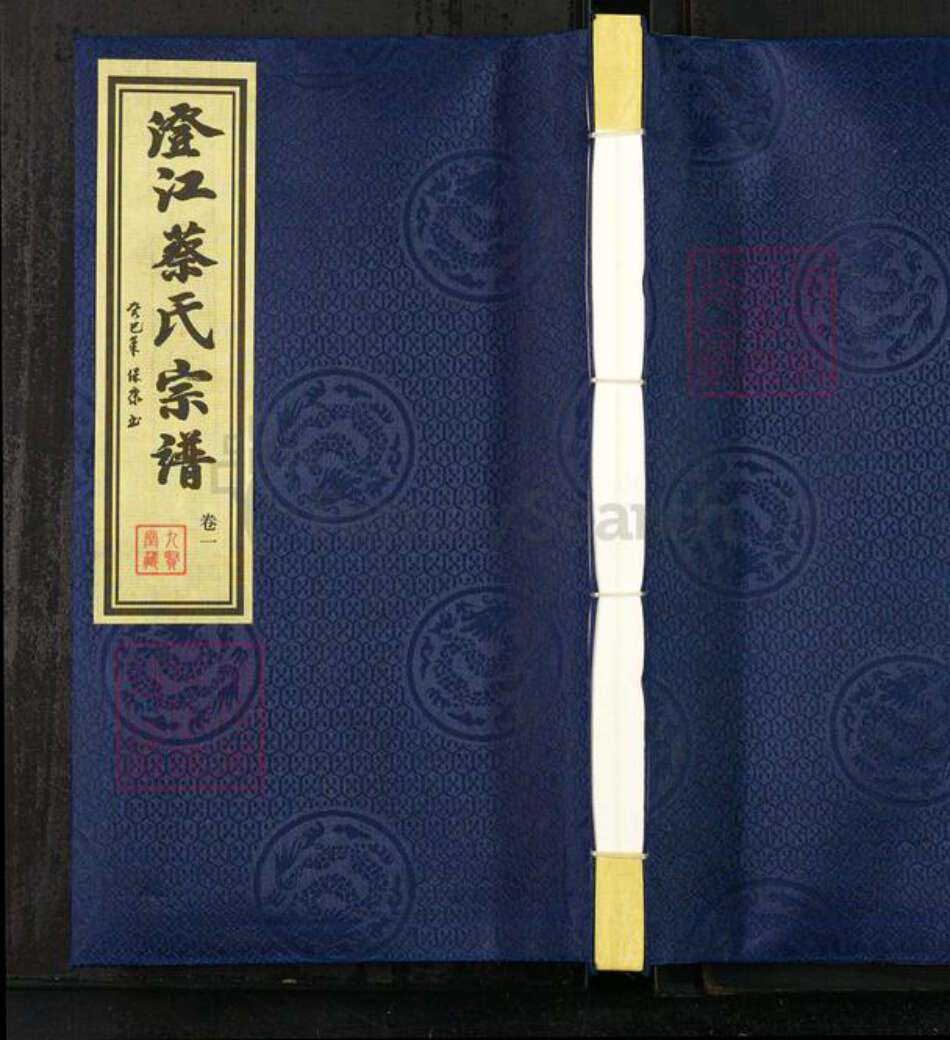 江苏省无锡市江阴市澄江街道蔡氏九贤堂族谱-澄江蔡氏宗谱.pdf电子版缩略图