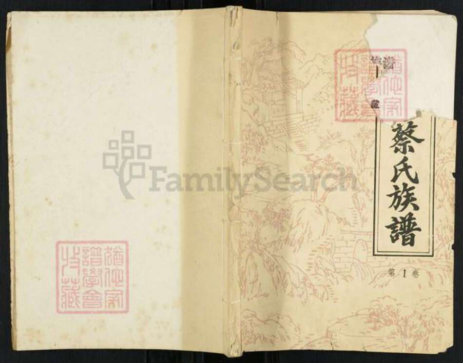 福建省南平市建阳区麻沙镇蔡氏族谱-济阳庐峰蔡氏族谱.pdf电子版缩略图