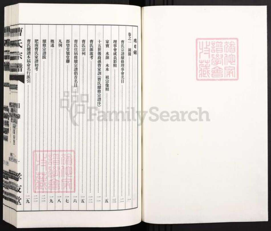 安徽省合肥市庐江县同大镇曹氏孝友堂族谱-曹氏宗谱.pdf电子版预览图1