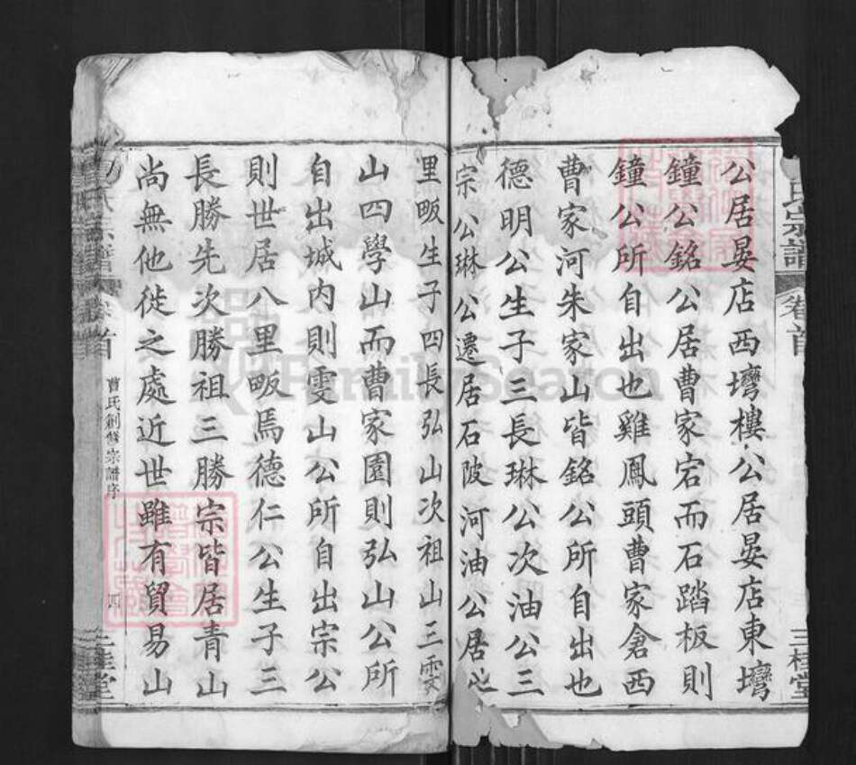 湖北省黄冈市麻城市曹氏三桂堂族谱-曹氏宗谱.pdf电子版预览图3