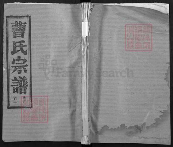 湖北省黄冈市曹氏平阳堂族谱-曹氏宗谱.pdf电子版缩略图